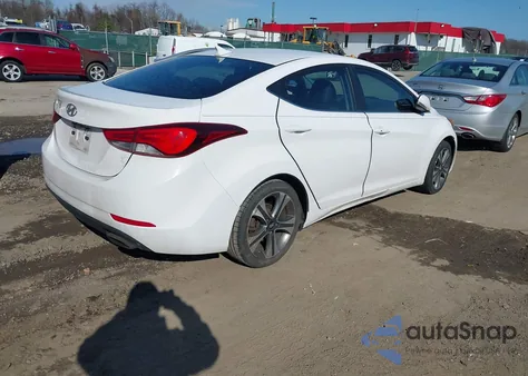 2015 Hyundai Elantra Sport из США, поврежденный, VIN KMHDH4AH0FU229748